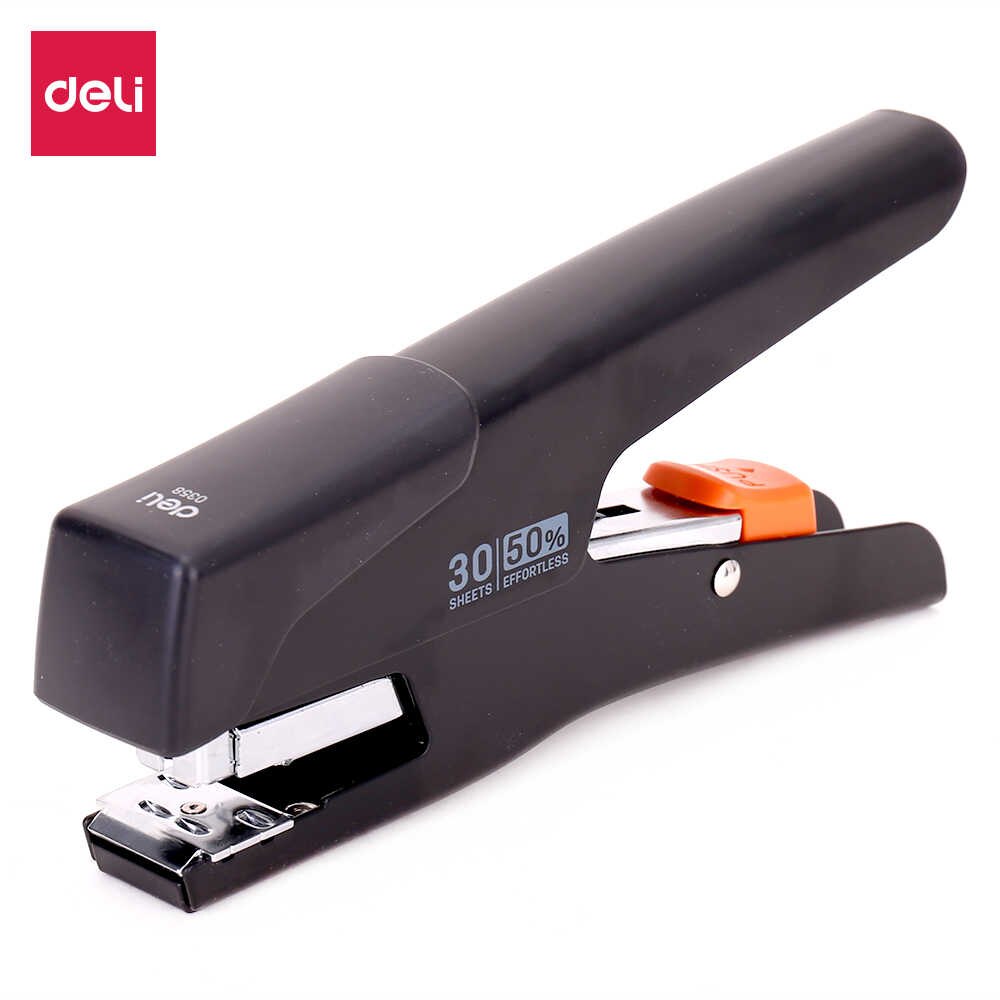 Deli Silver Effortless Plier Stapler 30sheets,24/6 & 26/6 - Al Masam Stationery LLC