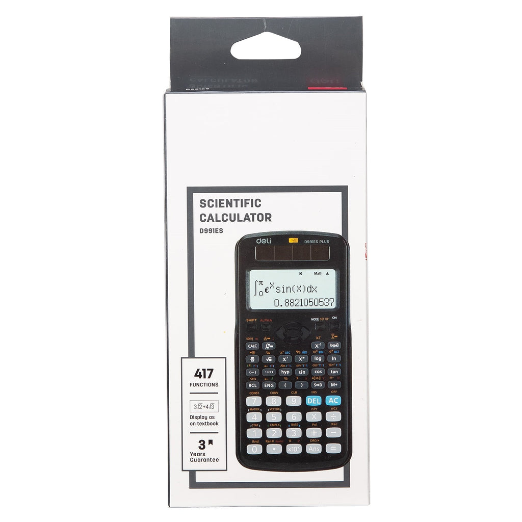 Deli 417F Scientific Calculato - Al Masam Stationery LLC