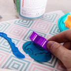 Deli Play Dough 12 colors, Net weight: 160g - Al Masam Stationery LLC