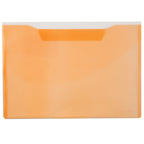 Deli 2P File Bag Snap FC 5C - Al Masam Stationery LLC