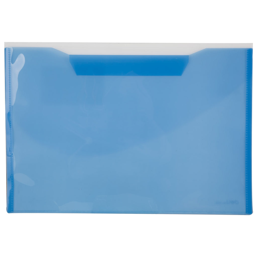 Deli 2P File Bag Snap FC 5C - Al Masam Stationery LLC