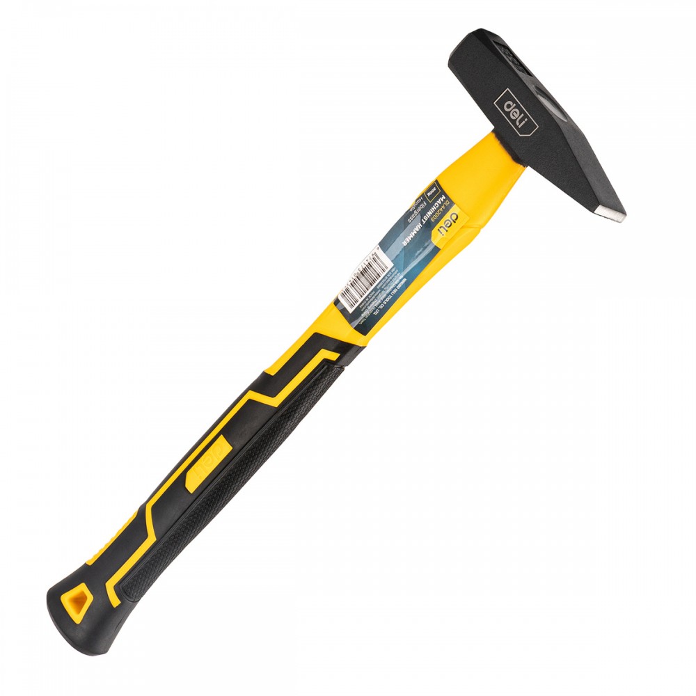 Deli 442003 Machinist Hammer Fiberglass Handle - Al Masam Stationery LLC Main image