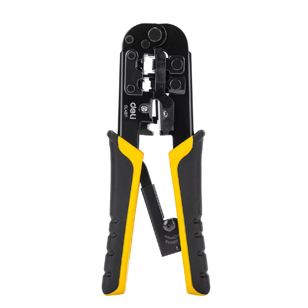 Deli Ethernet Crimper (4P,6P,8P) - Al Masam Stationery LLC Main image
