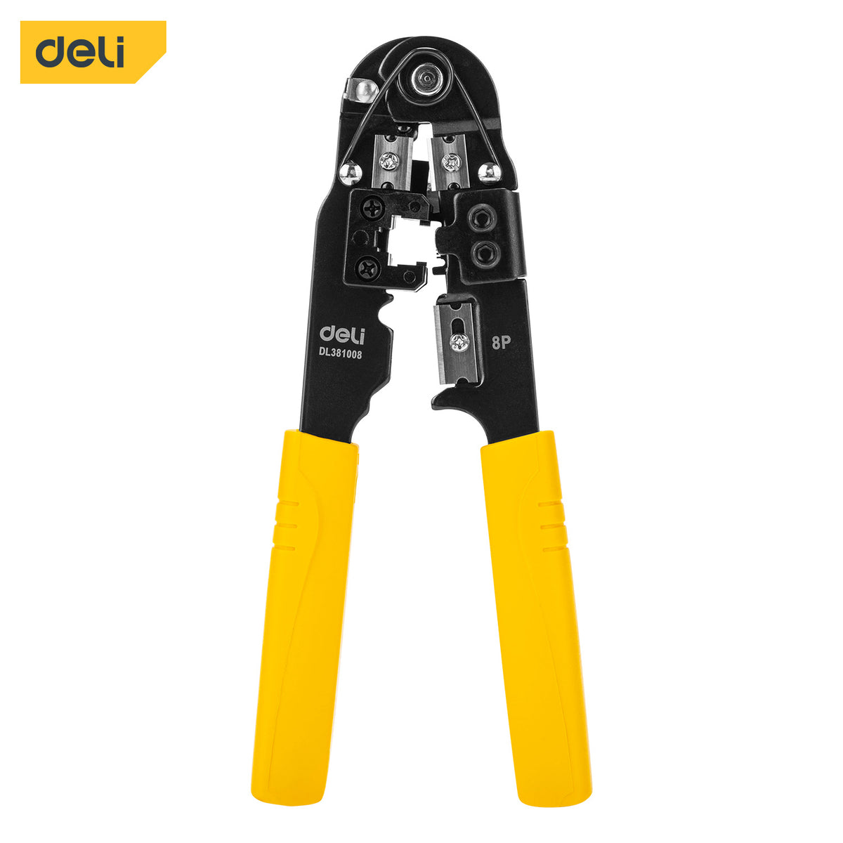 Deli Ethernet Crimper 8P - Al Masam Stationery LLC Main image