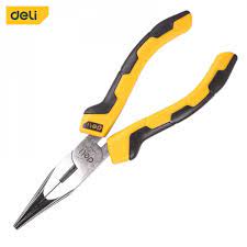Deli Long Nose Plier 8" - Al Masam Stationery LLC Main image
