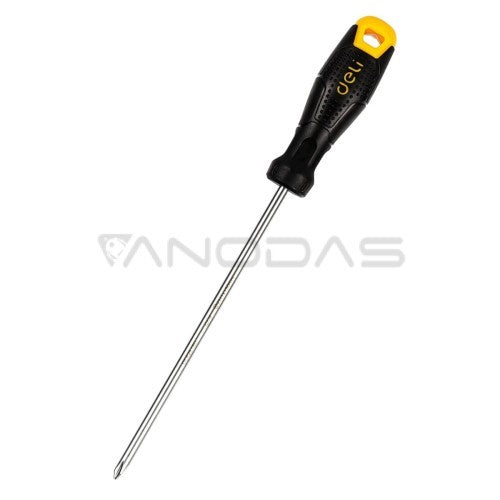 Deli Philips Screwdriver Comfortable Handle PH1x150mm - Al Masam Stationery LLC Main image
