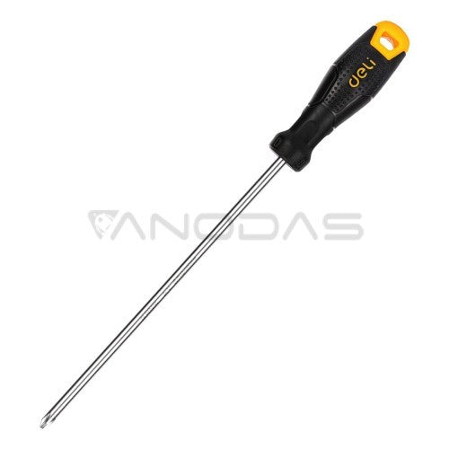 Deli Philips Screwdriver Comfortable Handle PH2x200mm - Al Masam Stationery LLC Main image
