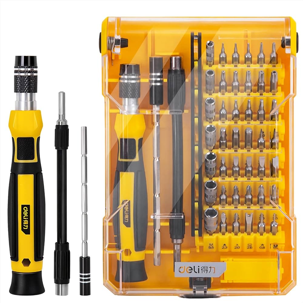 Deli Precision Screwdriver Set - Al Masam Stationery LLC Main image