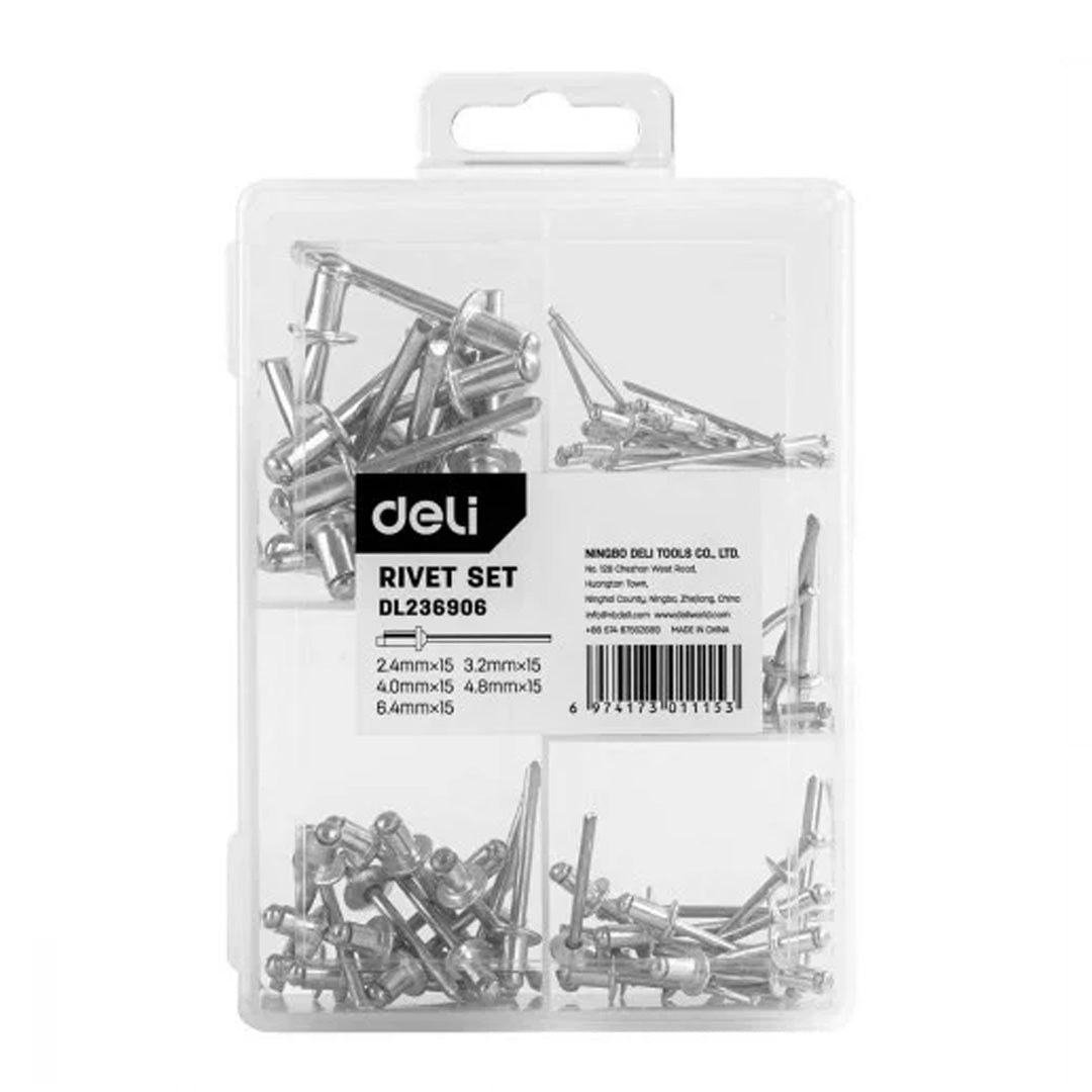Deli Rivert Set - Al Masam Stationery LLC Main image