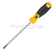 Deli Sloted Screwdriver Comfortable Handle SL5x150mm - Al Masam Stationery LLC Main image