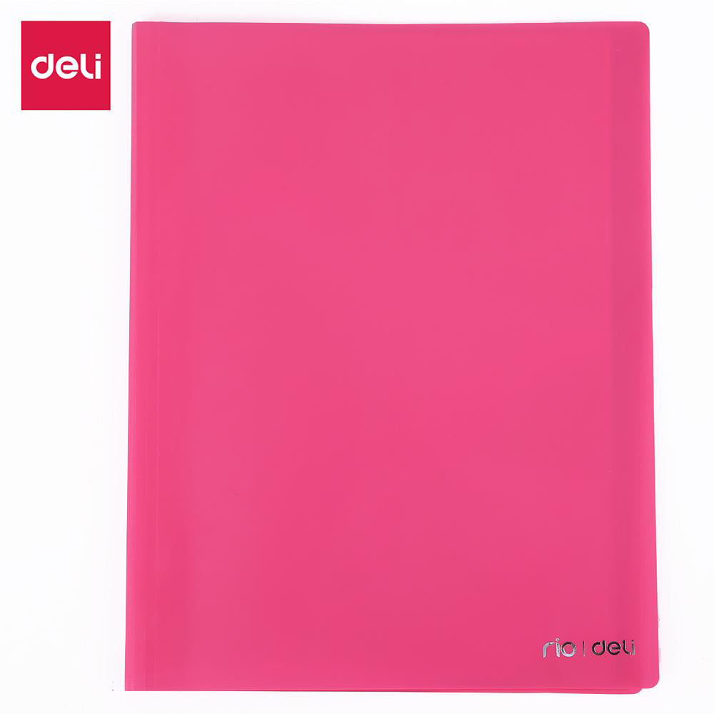 Deli Rio Display Book A4 30P 4C - Al Masam Stationery LLC Main image