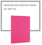 Deli Rio Display Book A4 30P 4C - Al Masam Stationery LLC
