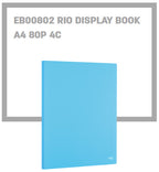 Deli Rio Display Book A4 80P 4C - Al Masam Stationery LLC