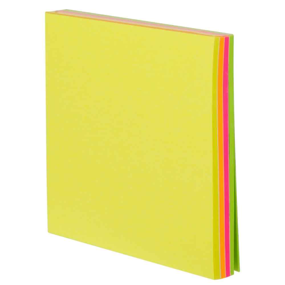 Deli Flip Sticky Notes 76x76mm 3''x3'' 4x25 - Al Masam Stationery LLC