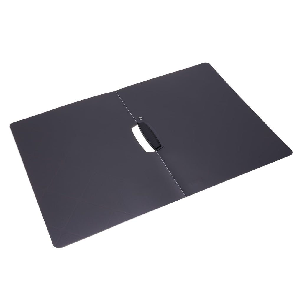 Deli Cube Report File Swing Clip A4 3C - Al Masam Stationery LLC