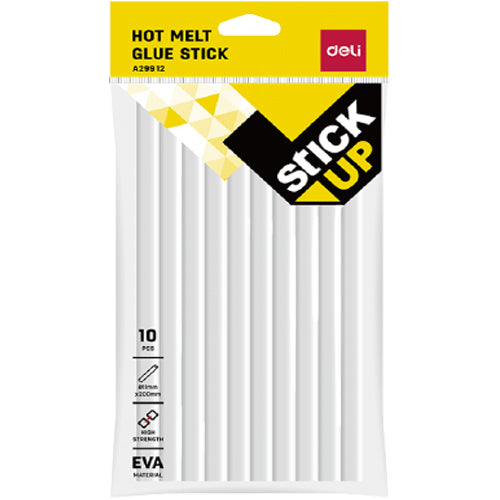 Deli Hot Melt EVA Glue Stics 11mm*200mm - Al Masam Stationery LLC Main image