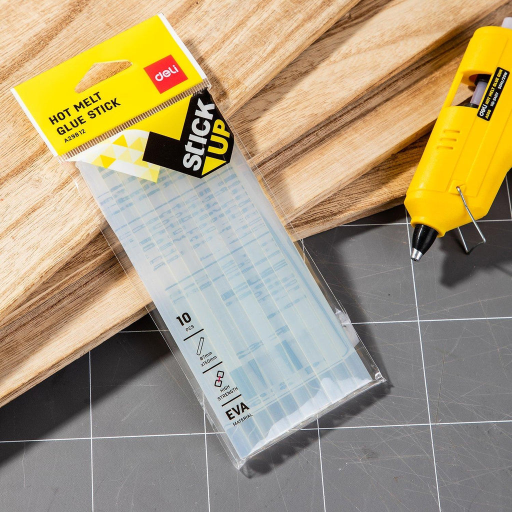 Deli Hot Melt EVA Glue Stics 7mm*150mm - Al Masam Stationery LLC