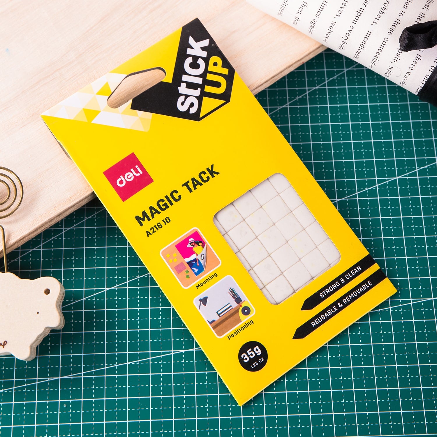 Deli Reusable Magic Tack 35g - Al Masam Stationery LLC