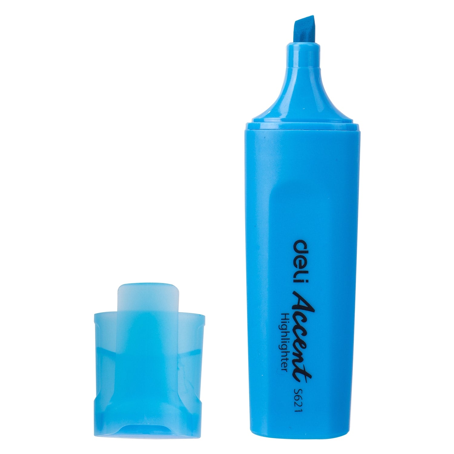 Deli Highlighter Chisel 1-5mm Blue - Al Masam Stationery LLC Main image