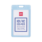 Deli ABS Name Badge Vertical 54×89mm White - Al Masam Stationery LLC