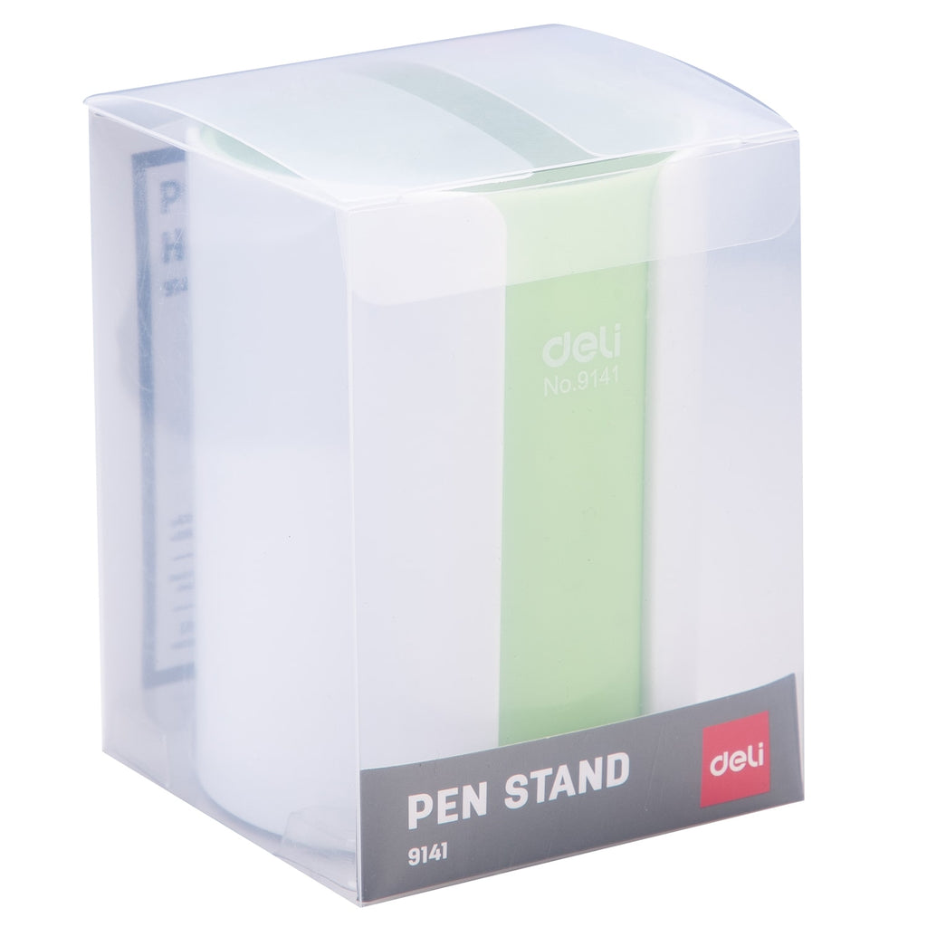 Deli PS Dual Color Pen Holder 82x106mm - Al Masam Stationery LLC