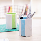 Deli PS Dual Color Pen Holder 82x106mm - Al Masam Stationery LLC