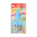 Deli Plastic Scissors 130mm Safe - Al Masam Stationery LLC
