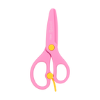 Deli Plastic Scissors 130mm Safe - Al Masam Stationery LLC