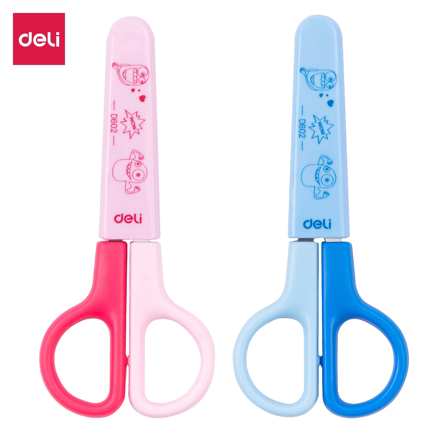 Deli Scissors 121mm w/sleeve - Al Masam Stationery LLC Main image