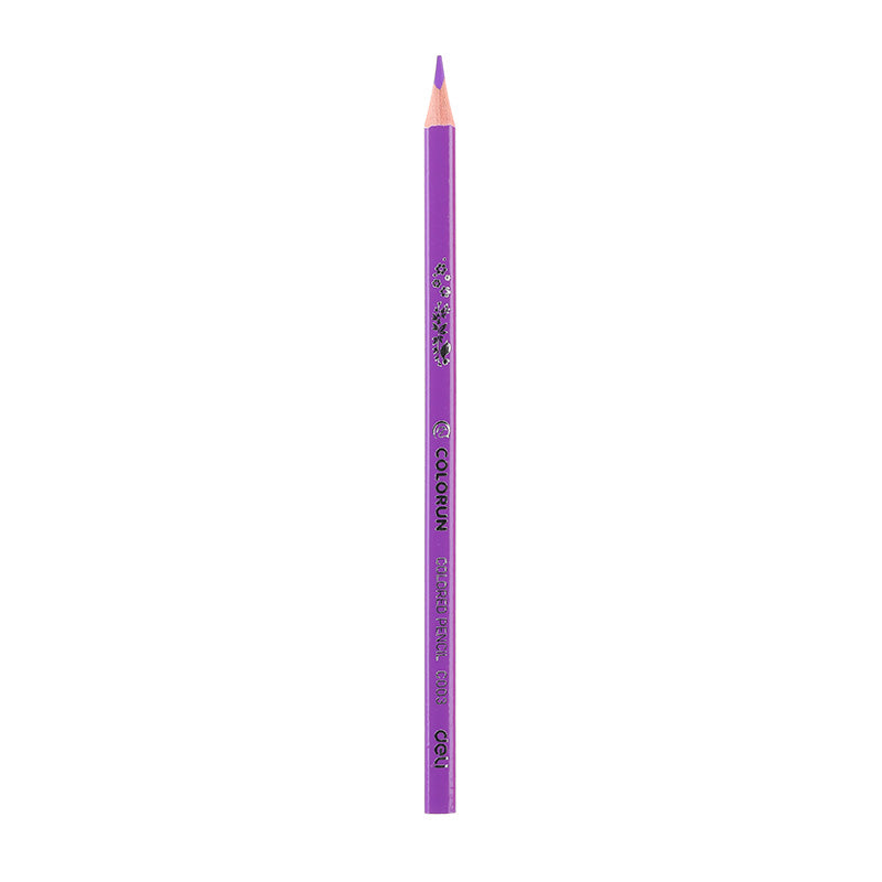 Deli Colored Pencil Paper Tube 12C - Al Masam Stationery LLC