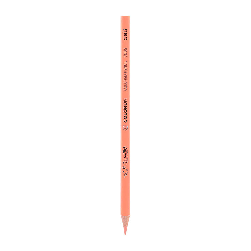 Deli Colored Pencil Paper Tube 12C - Al Masam Stationery LLC