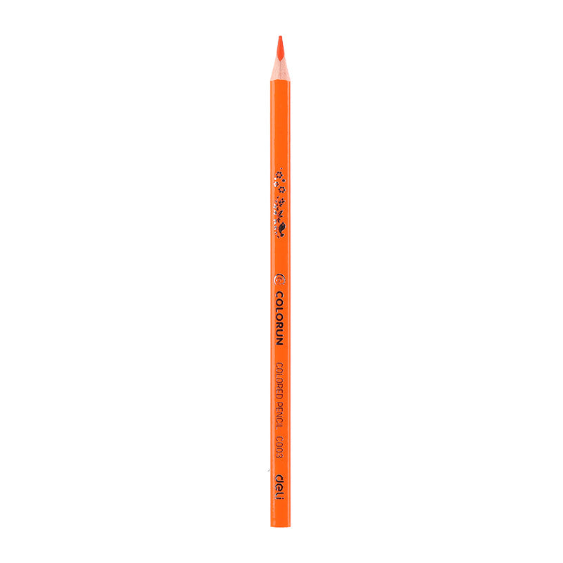 Deli Colored Pencil Paper Tube 12C - Al Masam Stationery LLC