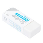 Deli Scribe Eraser 40×17×12mm White - Al Masam Stationery LLC