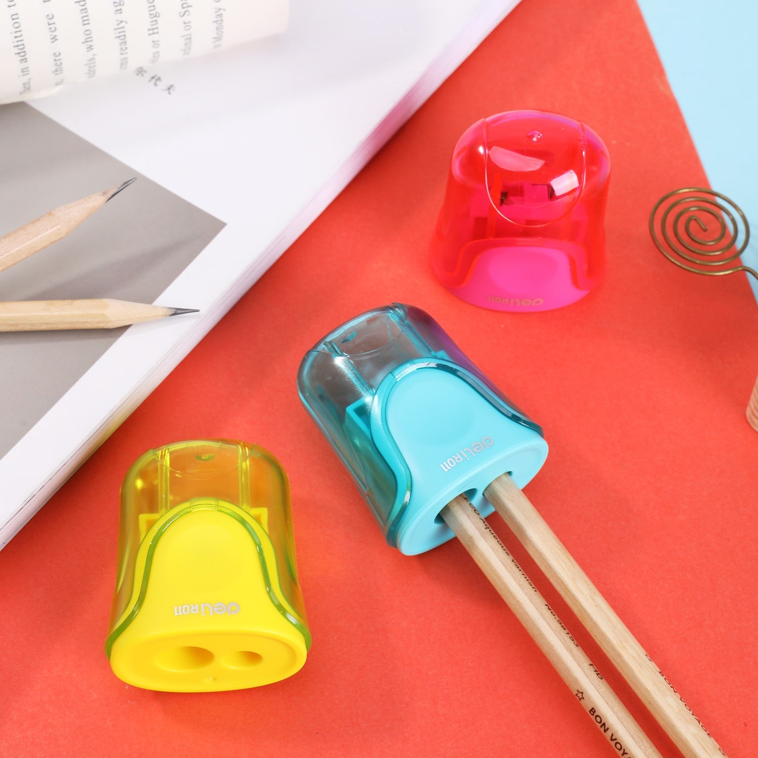 Deli 2 hole - for pencil φ8mm/φ12mm - Al Masam Stationery LLC