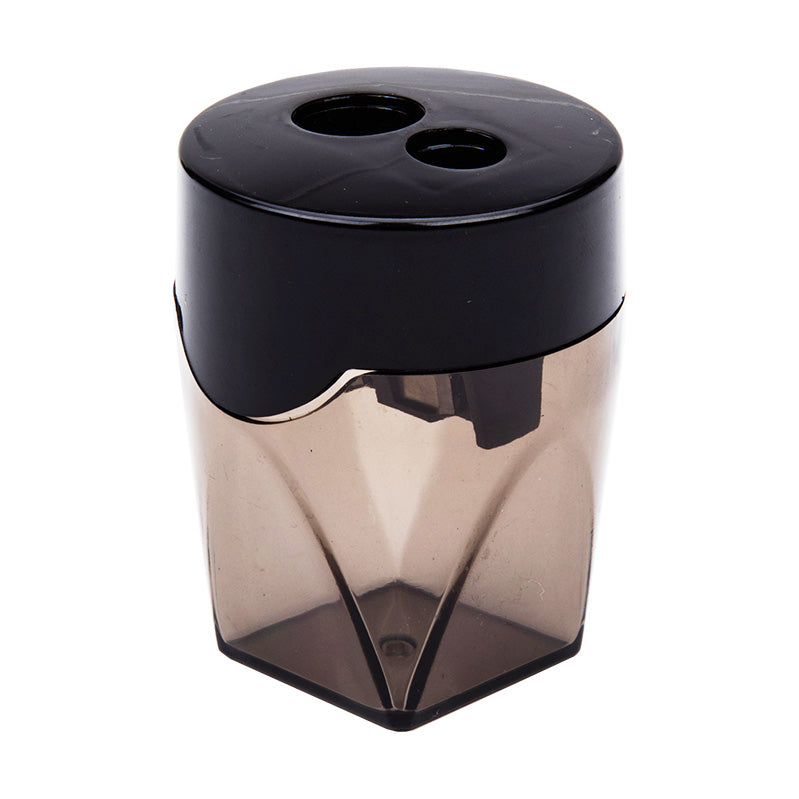 Deli 2-hole Sharpener w/canister φ7mm φ12mm 3C - Al Masam Stationery LLC
