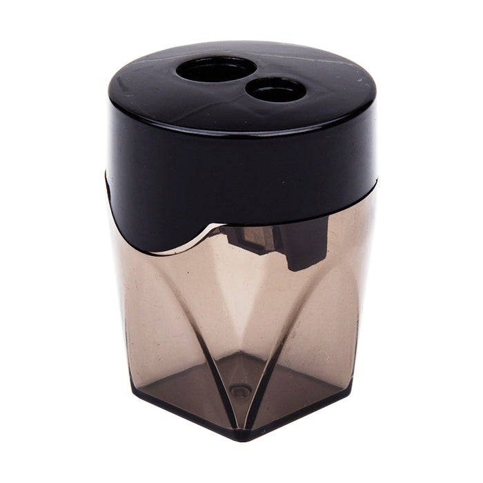 Deli 2-hole Sharpener w/canister φ7mm φ12mm 3C - Al Masam Stationery LLC