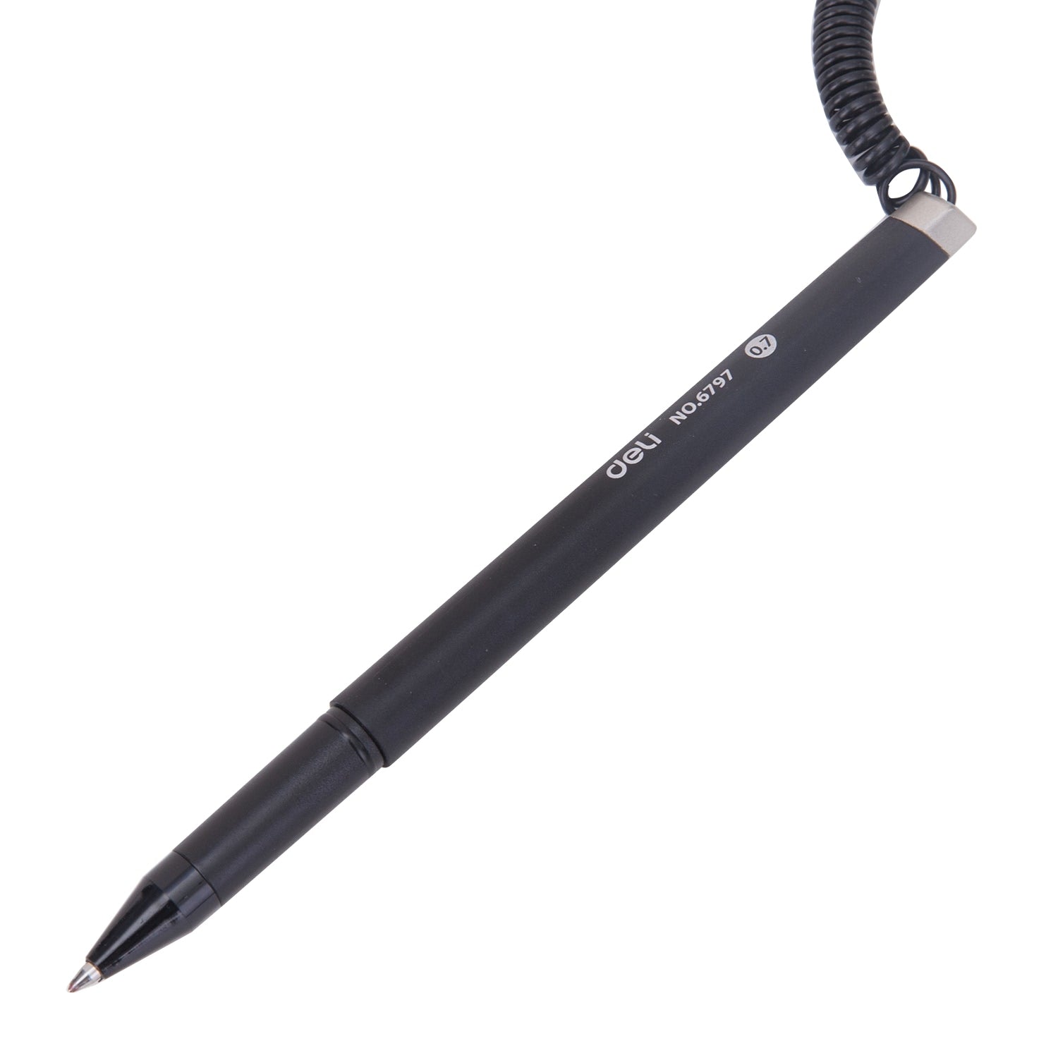 Deli  Desk Pen Stand Gel Pen 0.7mm Black - Al Masam Stationery LLC