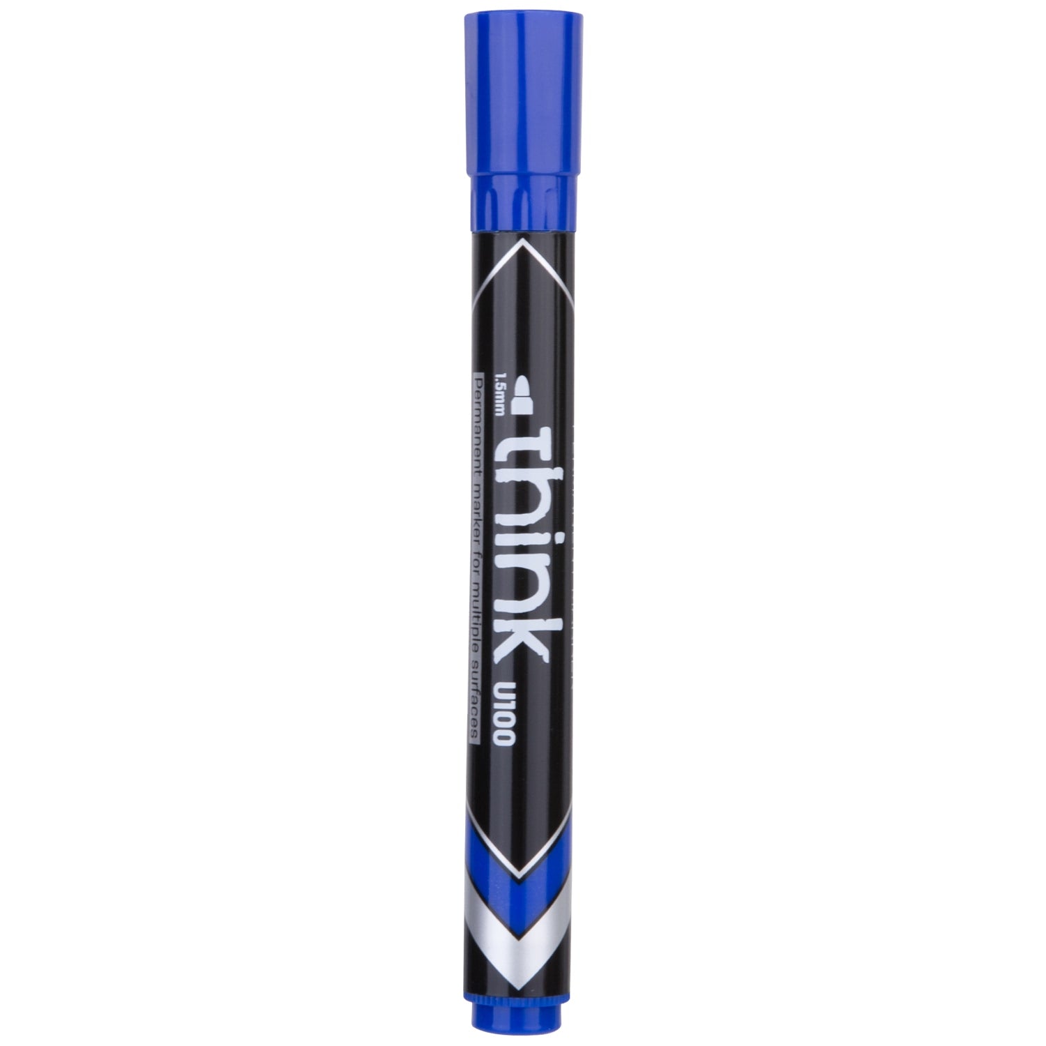 Deli Permanent Marker Bullet 1.5mm Blue - (EU10030) Secondary image