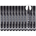 Deli Permanent Marker Chisel 1.5-5mm Black - (EU10120) - Al Masam Stationery LLC