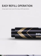 Deli Permanent Marker Chisel 1.5-5mm Black - (EU10320) - Al Masam Stationery LLC