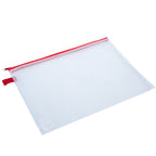 Deli PVC Mesh Zip Bag A4 4C - Al Masam Stationery LLC