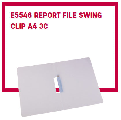 Deli Report File Swing Clip A4 3C Secondary image