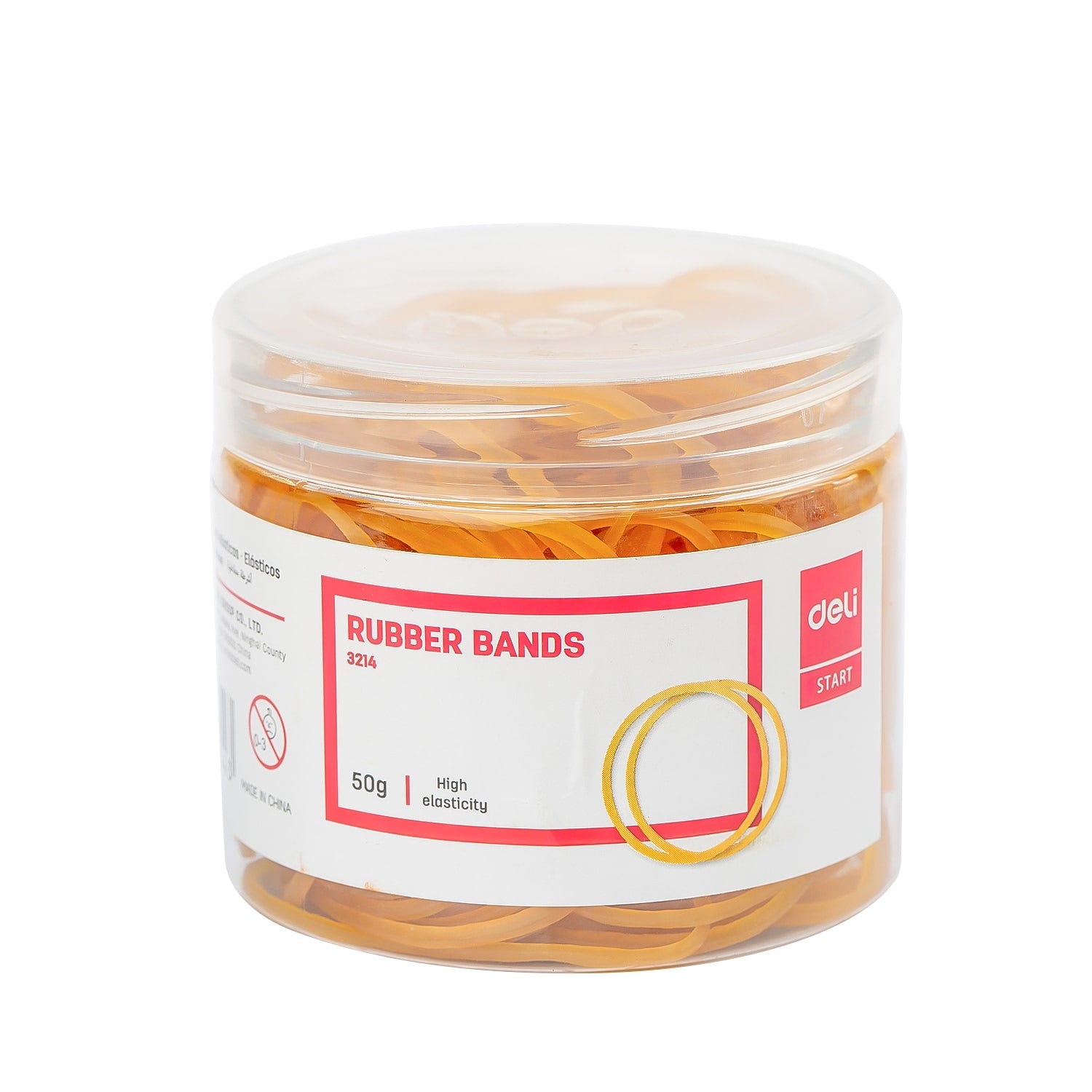 Deli Rubber Bands 70mm (50 Grams) - Al Masam Stationery LLC