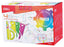 Deli Drafting Ruler Set Squares Protractor 20cm Translucent 3C - Al Masam Stationery LLC