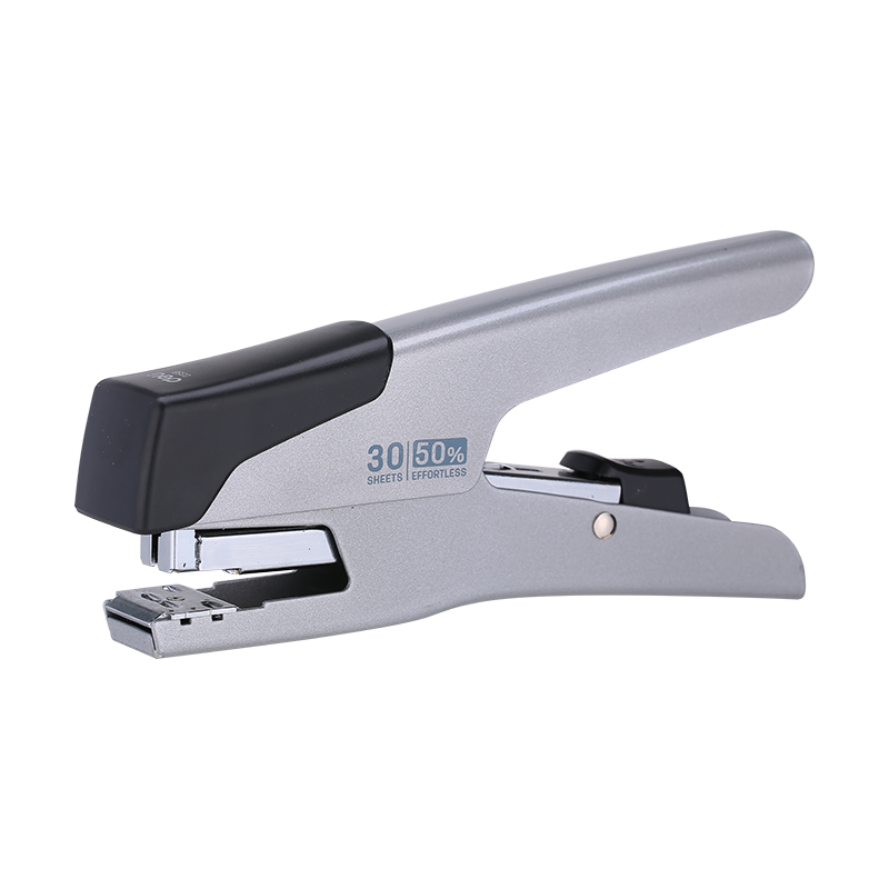 Deli Silver Effortless Plier Stapler 30sheets,24/6 & 26/6 - Al Masam Stationery LLC