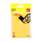Deli Sticky Notes 76x101mm 3''x4'' - Al Masam Stationery LLC