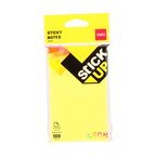 Deli Sticky Notes 76x126mm 3''x5'' - Al Masam Stationery LLC