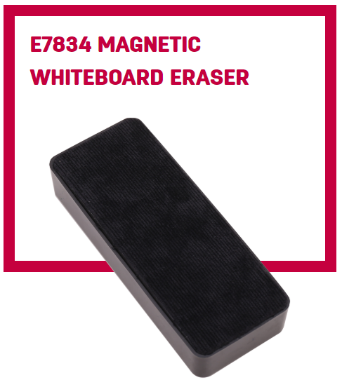 Deli Magnetic Whiteboard Eraser - (E7834) Secondary image