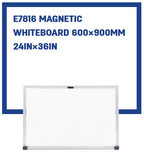 Deli Magnetic Whiteboard 600×900mm 24IN×36IN - E7816 - Al Masam Stationery LLC