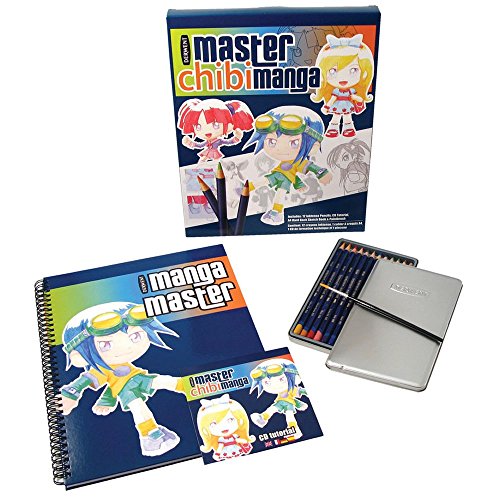 Derwent Master Chibi Manga Art - Al Masam Stationery LLC Main image